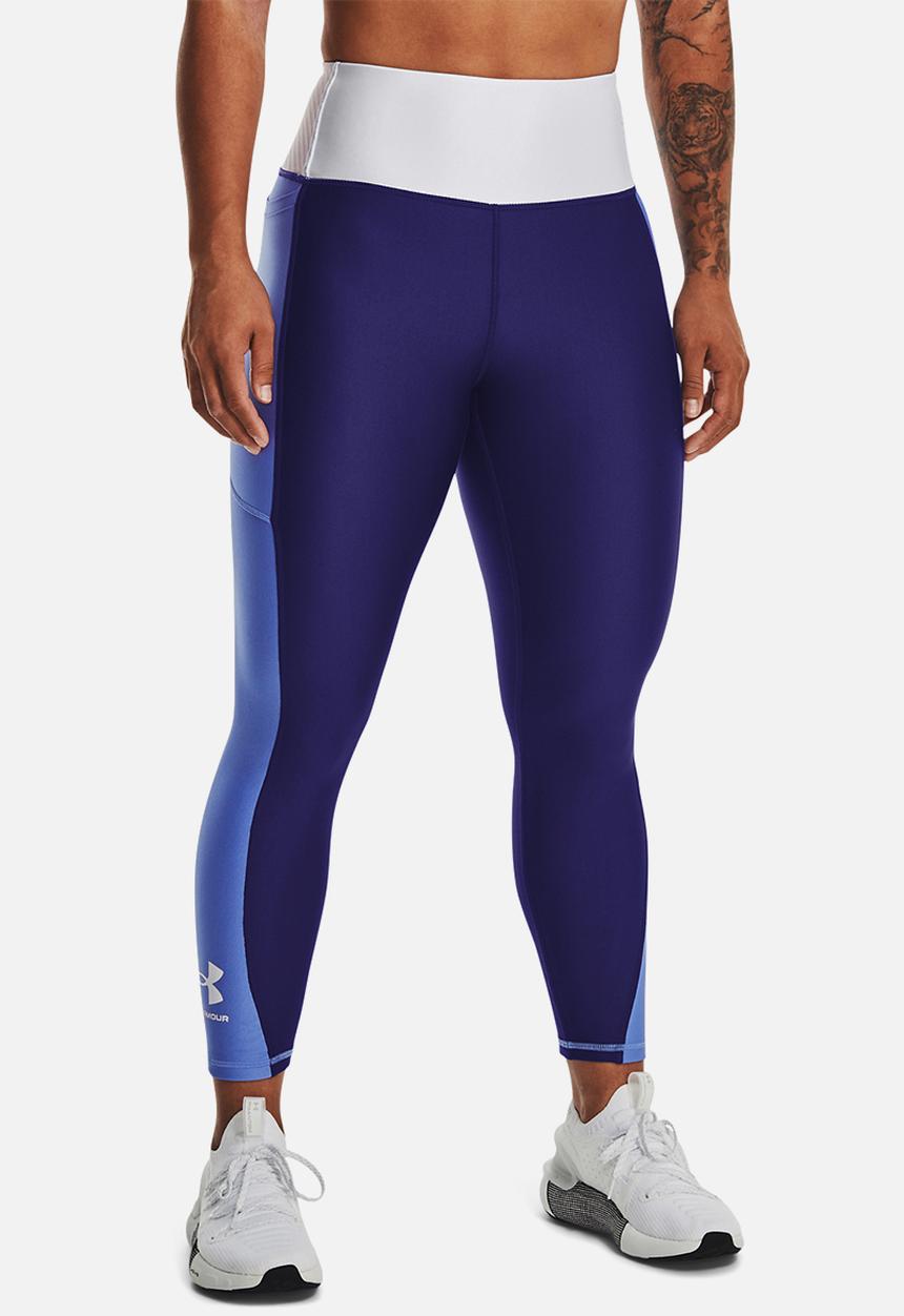 Under Armour - Armour blocked ankle legging - sonar blue/white