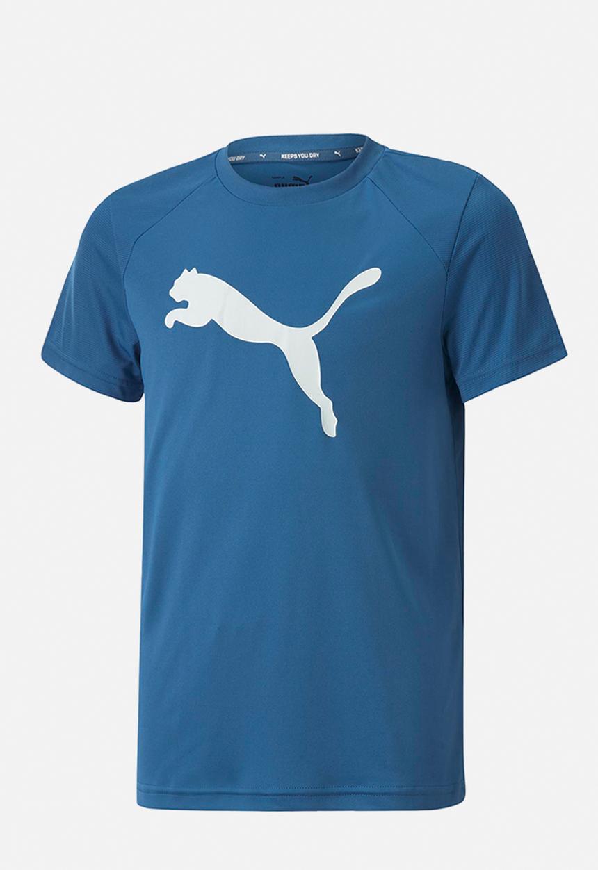 PUMA - Active sports cat poly tee b - lake blue