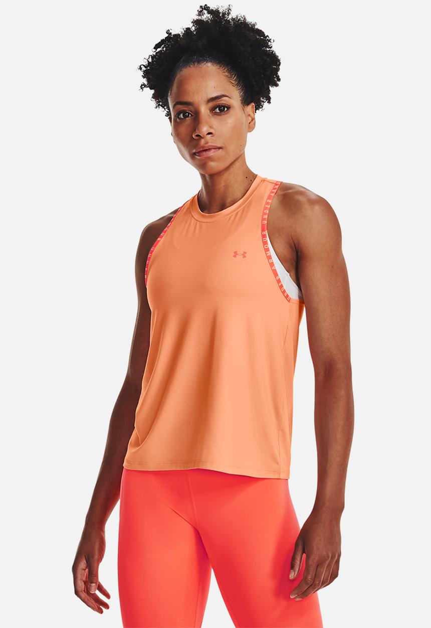 Under Armour - Knockout novelty tank - orange tropic/after burn