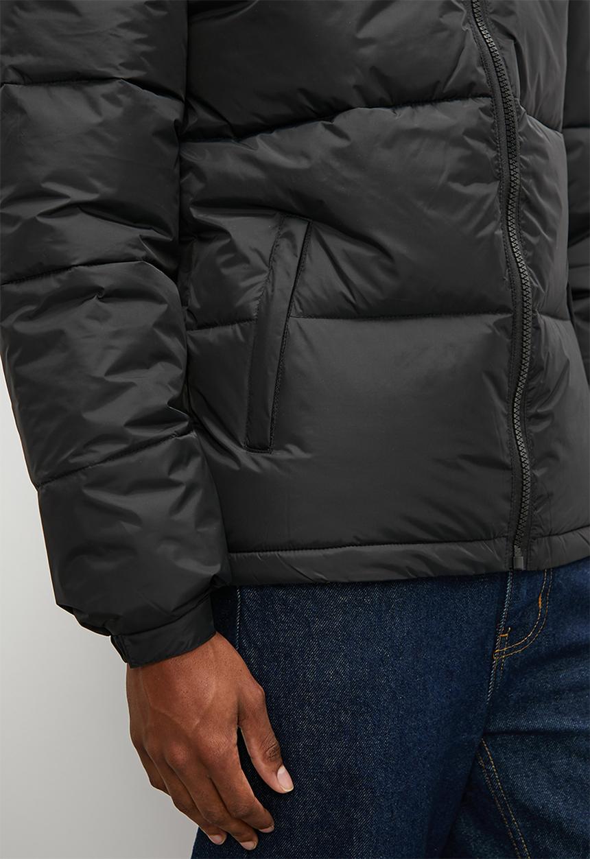 STYLE REPUBLIC - Large quilt puffer jacket - black