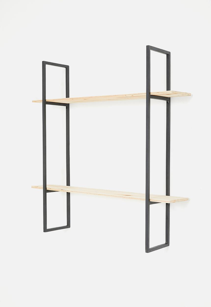 Sixth Floor - Belle wall shelf - natural & black