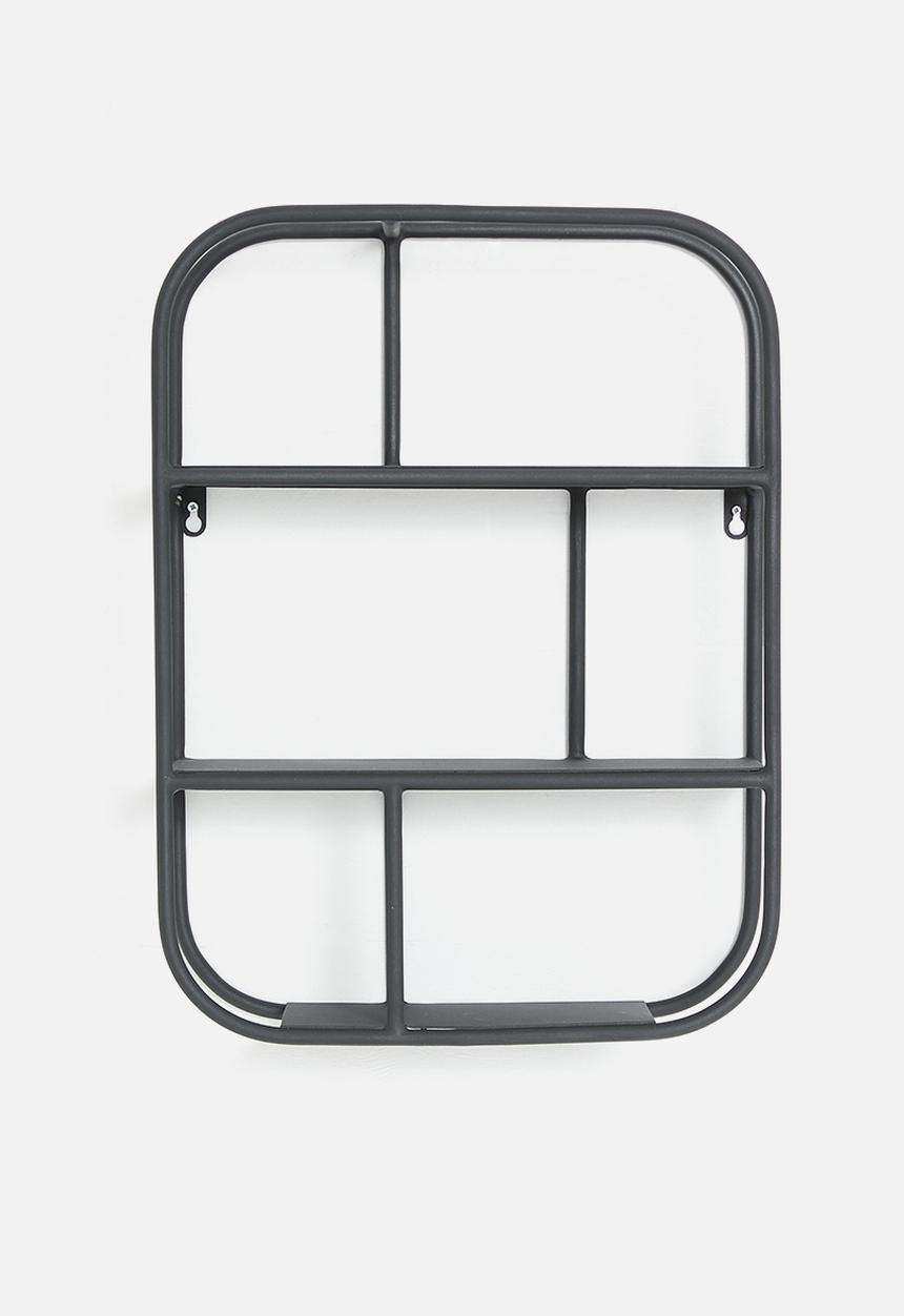 Sixth Floor - Capri wall shelf - black