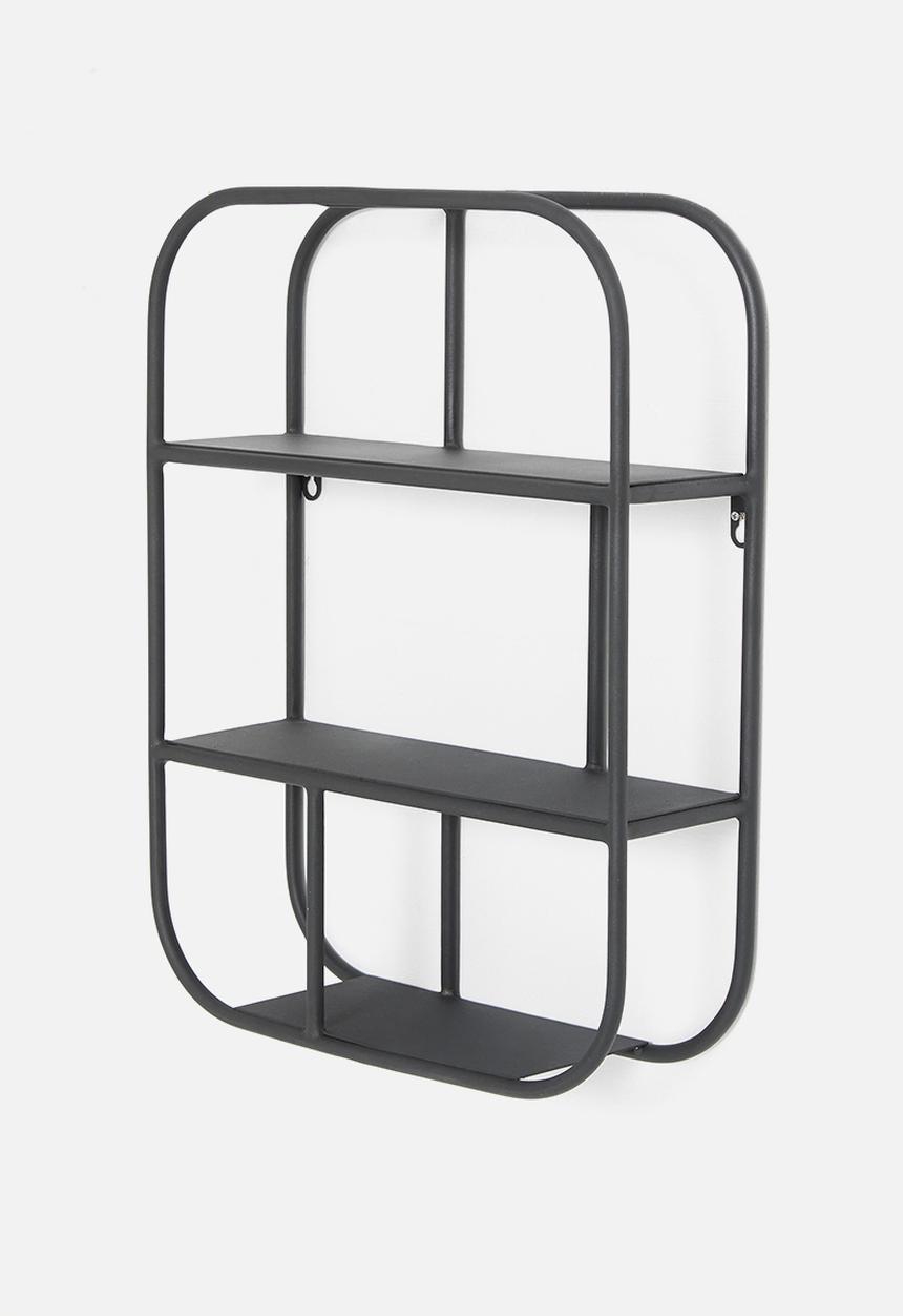 Sixth Floor - Capri wall shelf - black