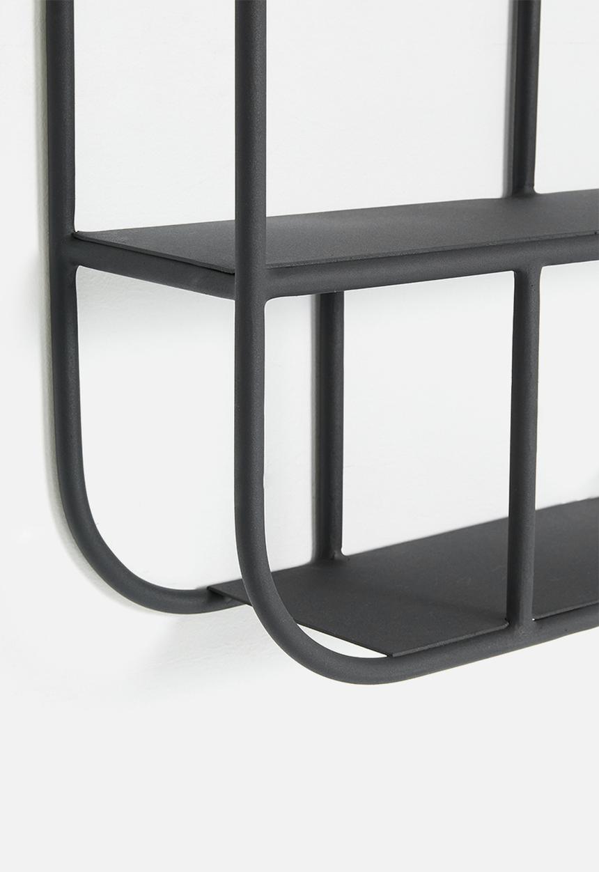 Sixth Floor - Capri wall shelf - black