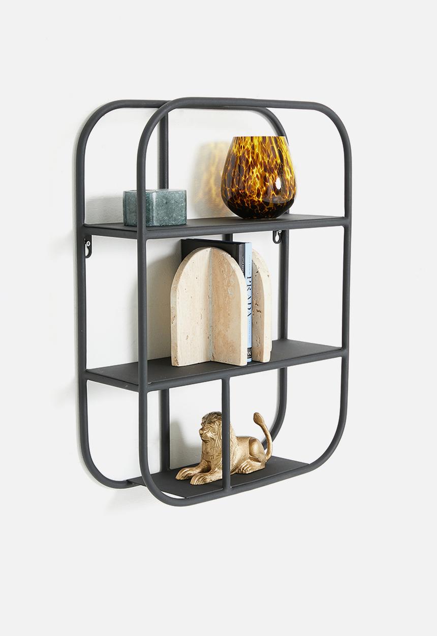 Sixth Floor - Capri wall shelf - black
