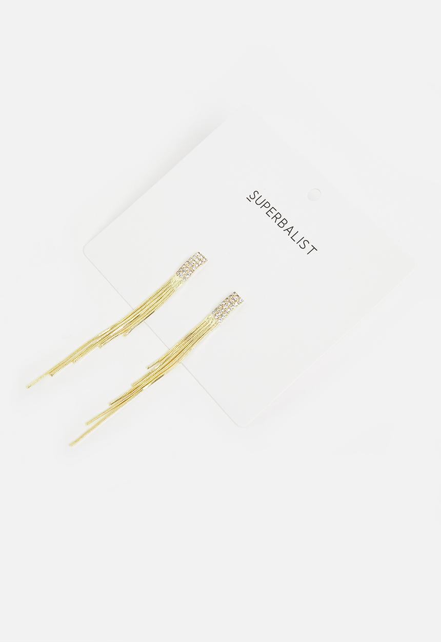 Superbalist - Ada statement earrings - gold