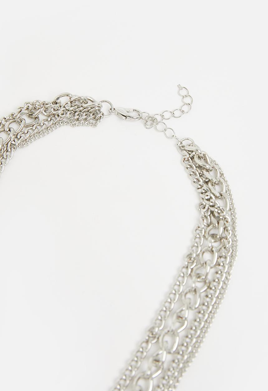 Superbalist - Taila layered necklace - silver