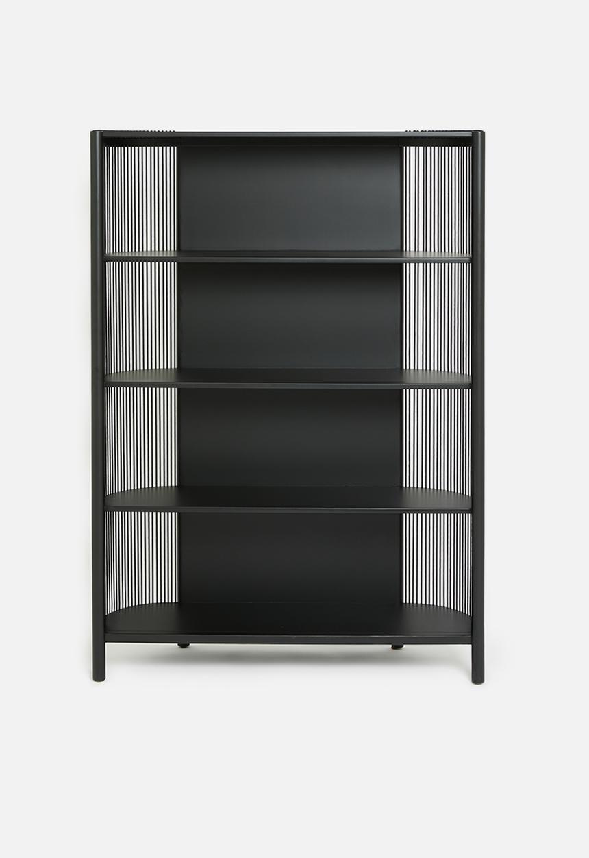 SF Collection - Tamana wide shelving unit - black