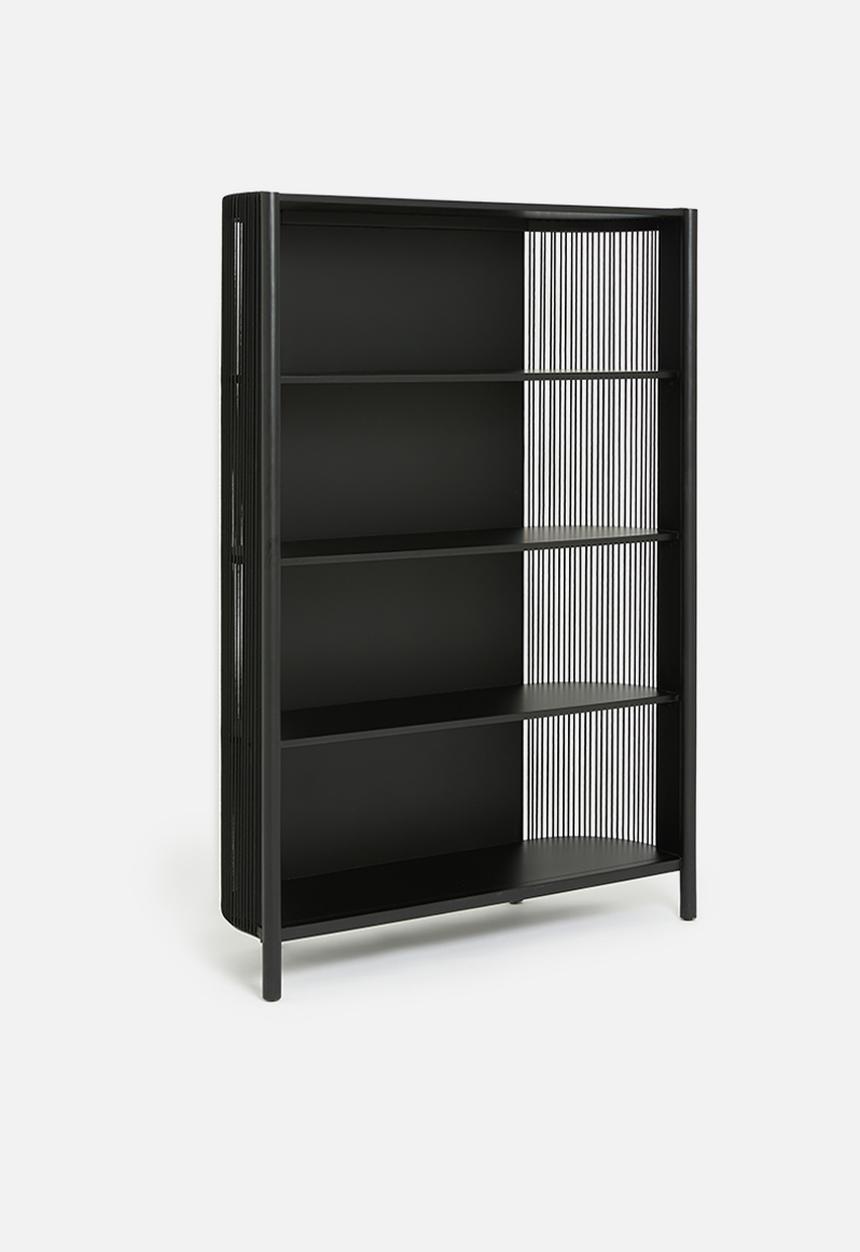 SF Collection - Tamana wide shelving unit - black