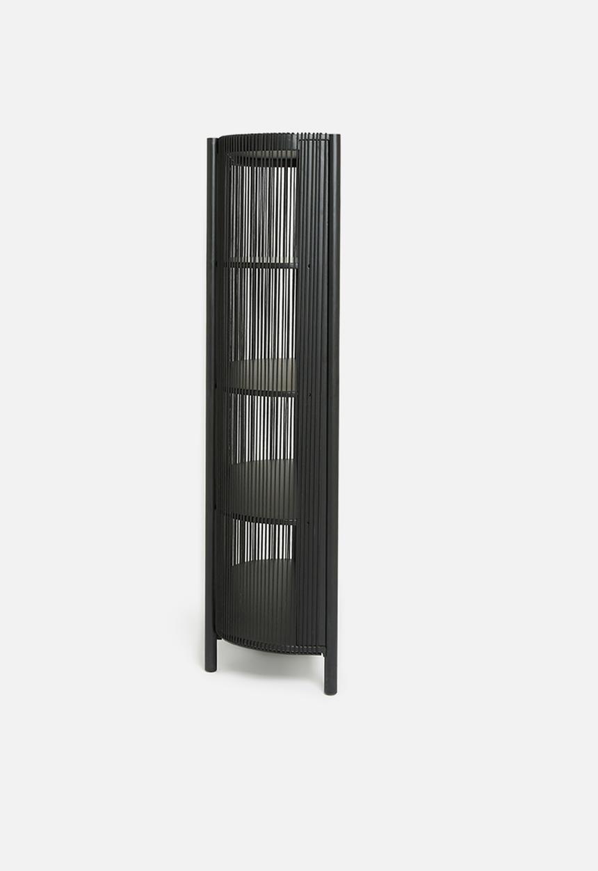 SF Collection - Tamana wide shelving unit - black