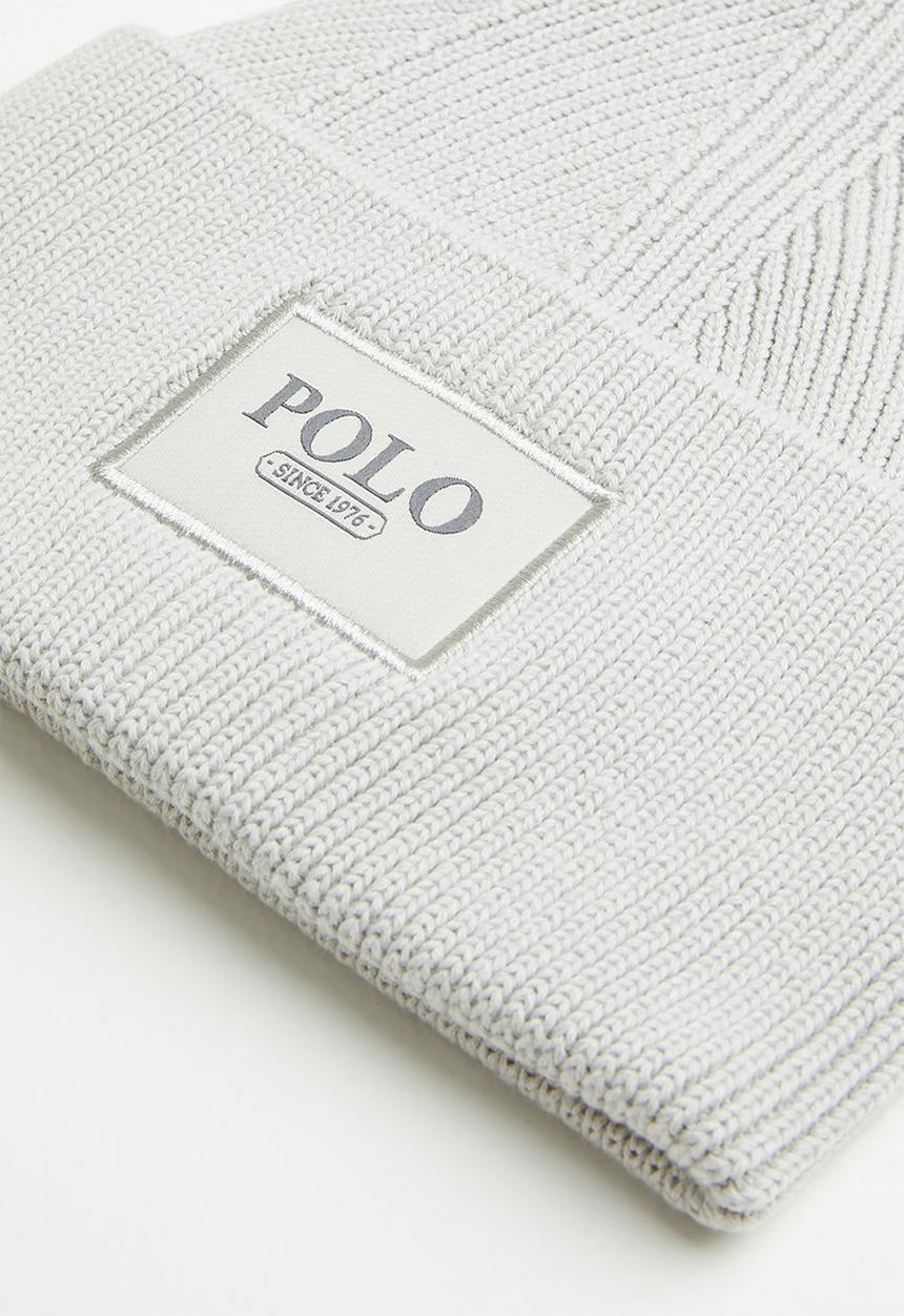 POLO - Wide cuff beanie - grey 