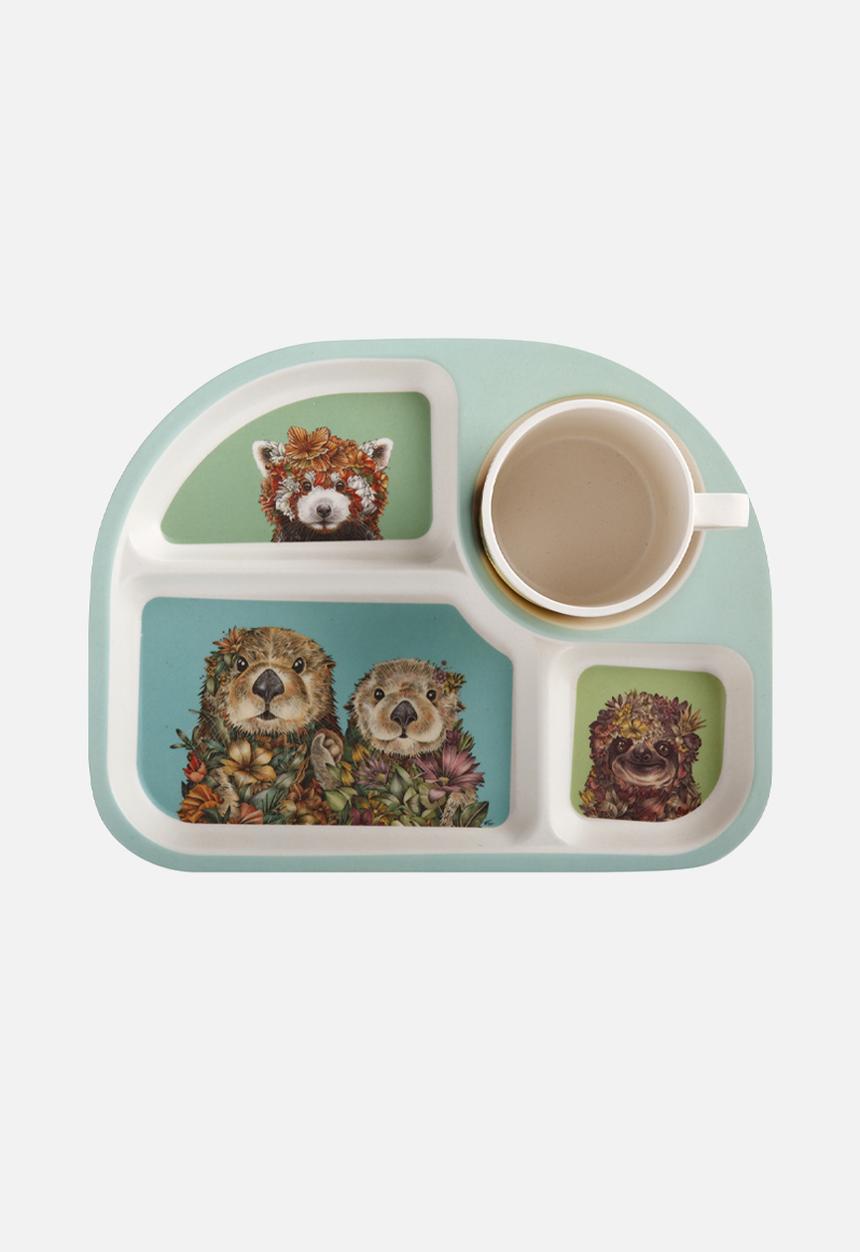 Maxwell & Williams - Wildplanet 3 piece dinner set - blue