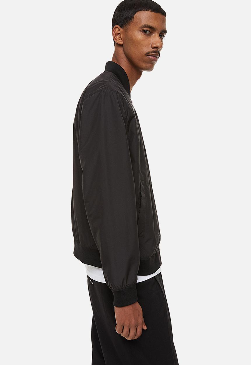 H&M - Bomber jacket - black
