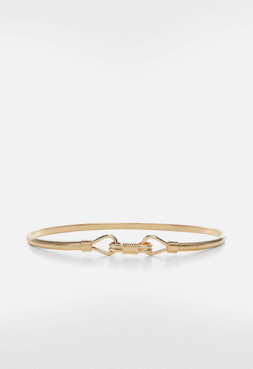 MANGO - Belt berlin - gold