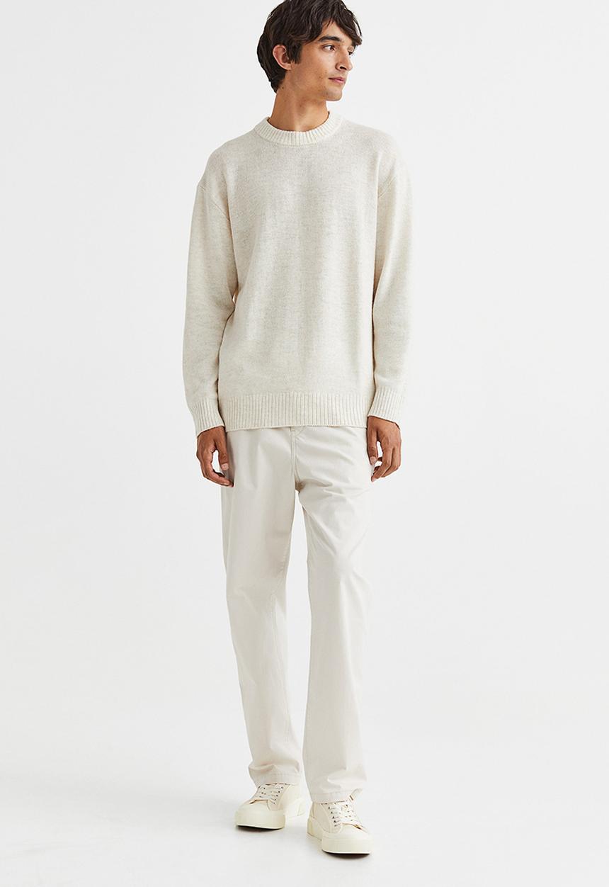 H&M - Relaxed fit jumper - cream