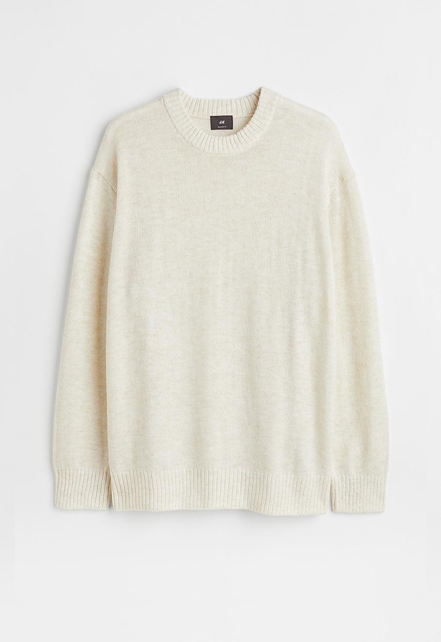 H&M - Relaxed fit jumper - cream