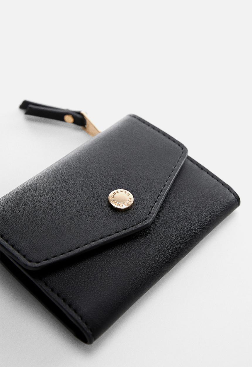 MANGO - Card holder pill - black