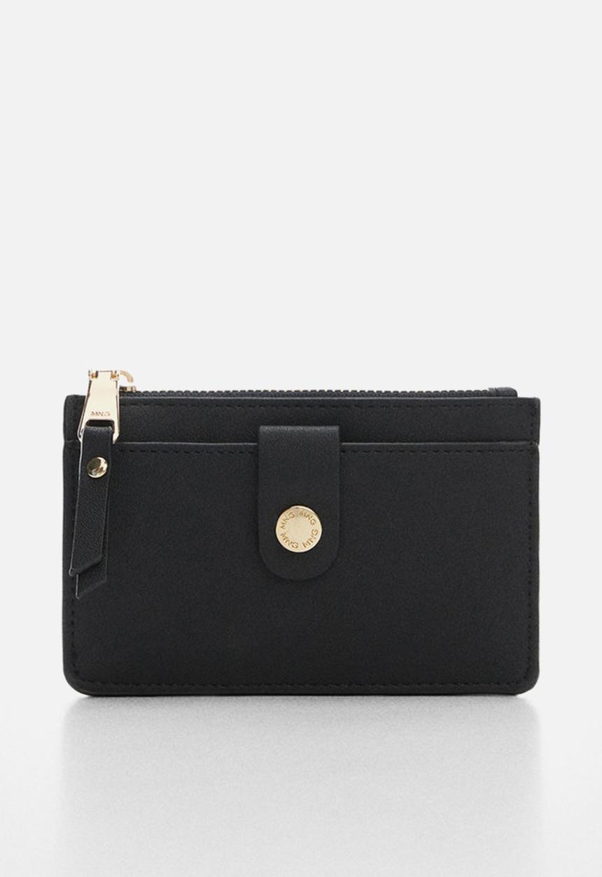 MANGO - Card holder pill - black