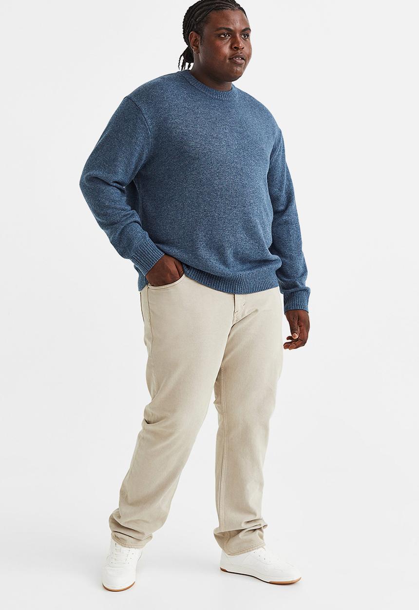 H&M - Relaxed fit jumper - blue marl