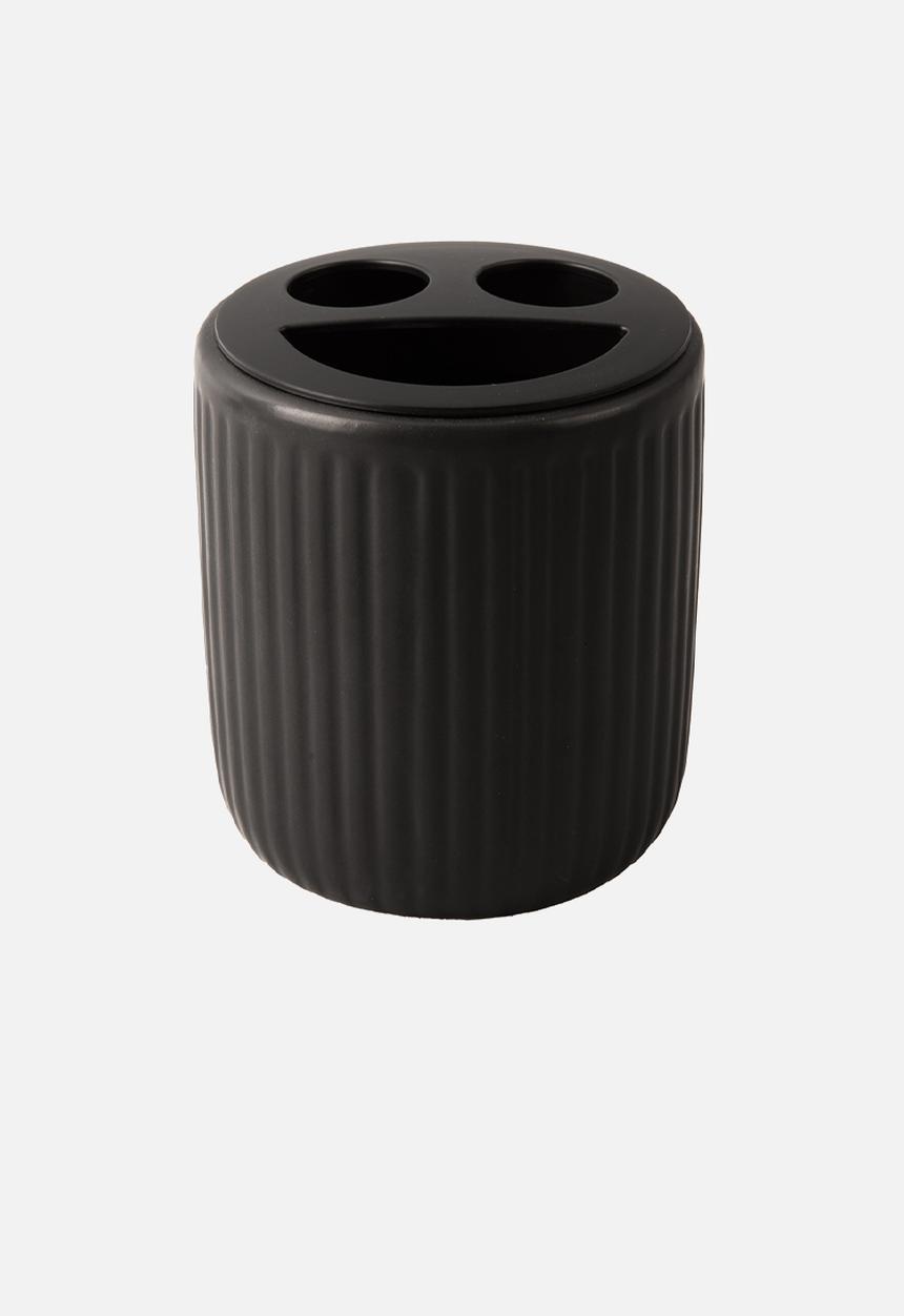 Present Time - Neat bathroom set - black