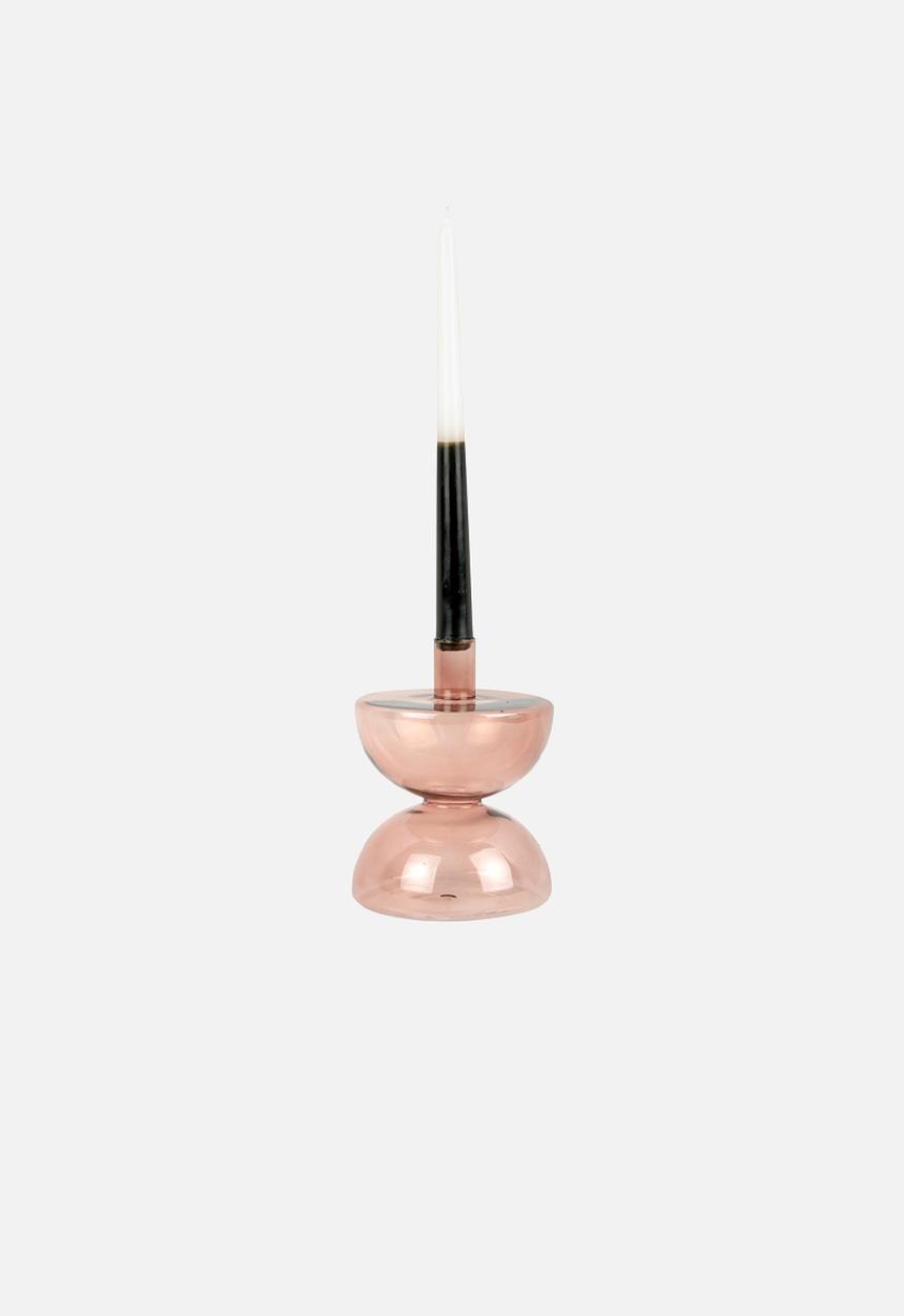 Present Time - Diabolo candle holder - faded pink