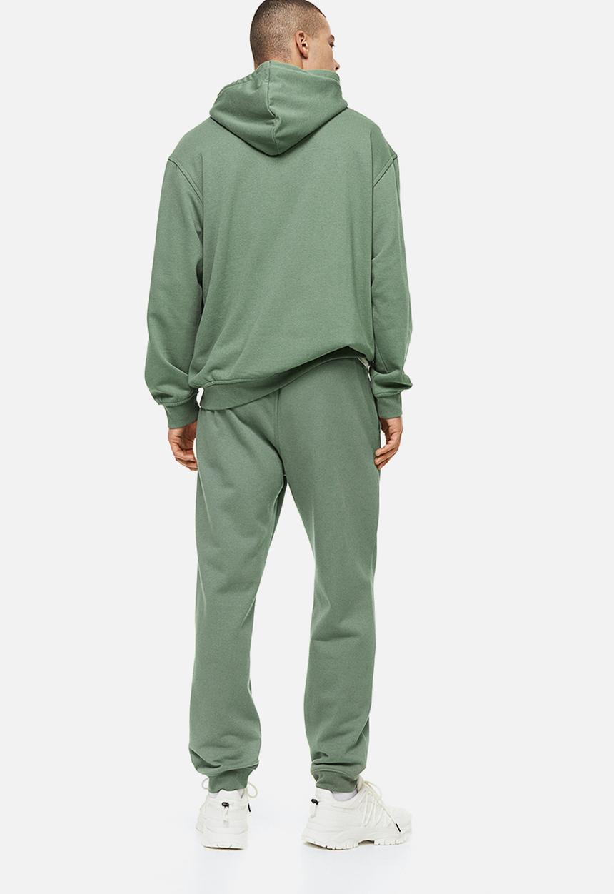 H&M - Regular fit sweatpants - green