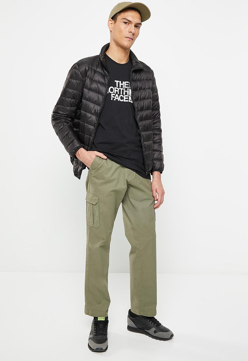 The North Face - Short sleeve woodcut dome tee-eu - tnf black (jk3)