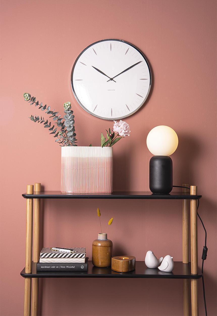 Present Time - Table Lamp Gala iron black w. glass ball