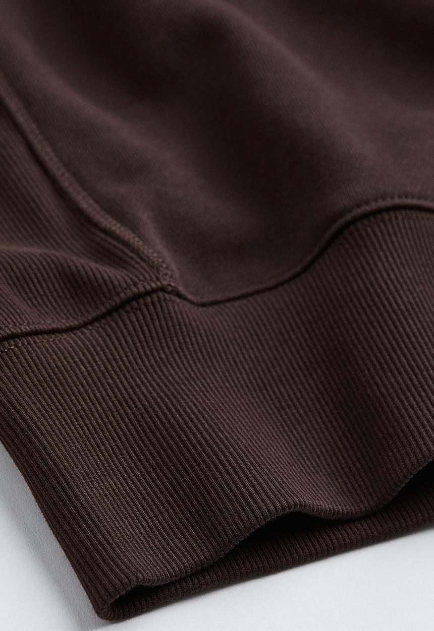 H&M - Oversized fit printed sweatshirt - brown/original resolution