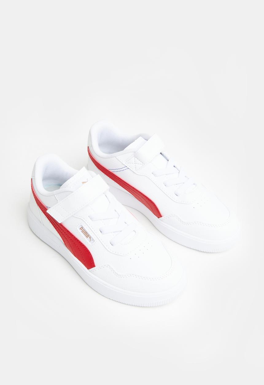 PUMA - Court ultra ac+ps - puma white/red/puma gold