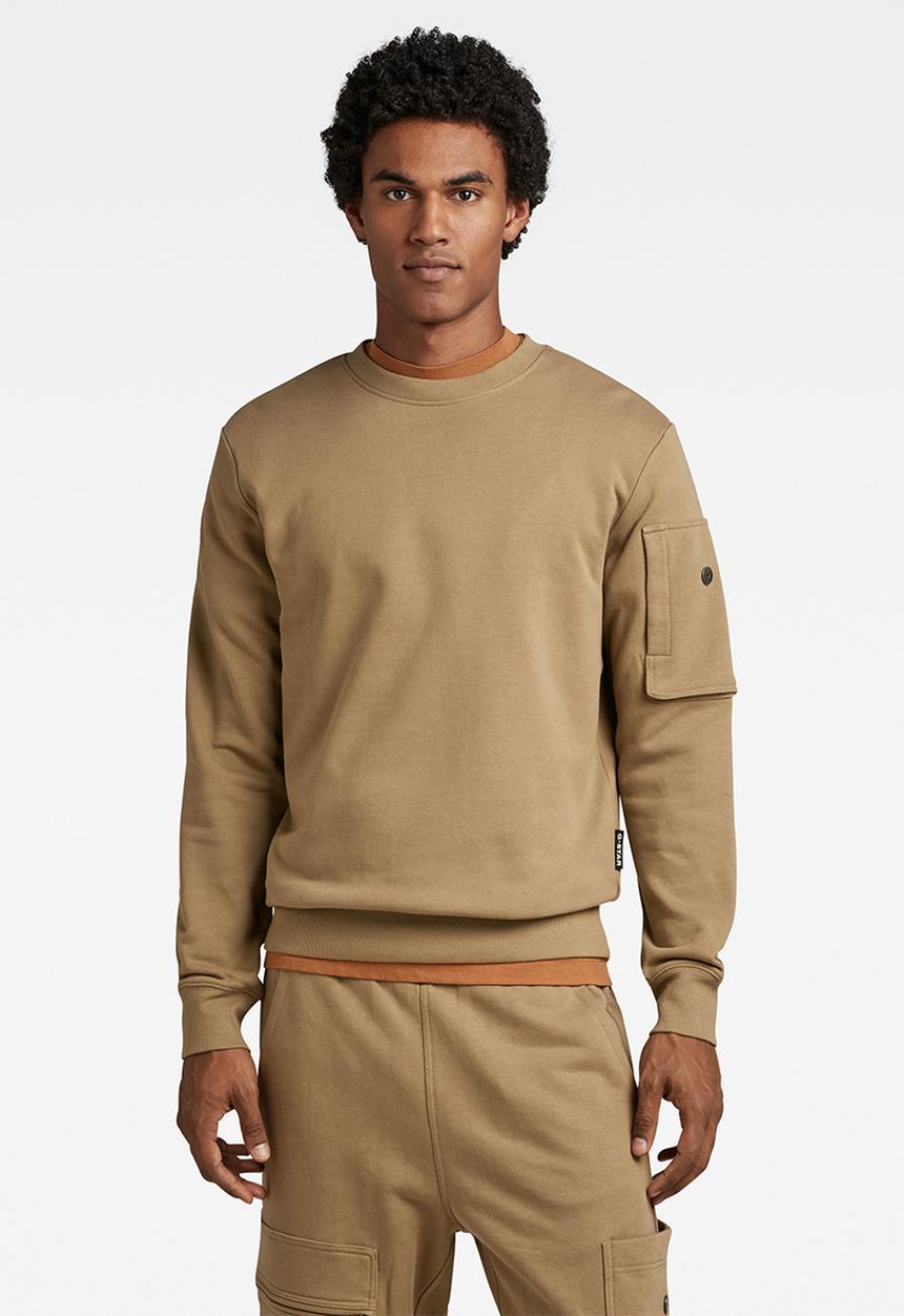G-STAR - Cargo pocket r sw looper sweat o ub - berge