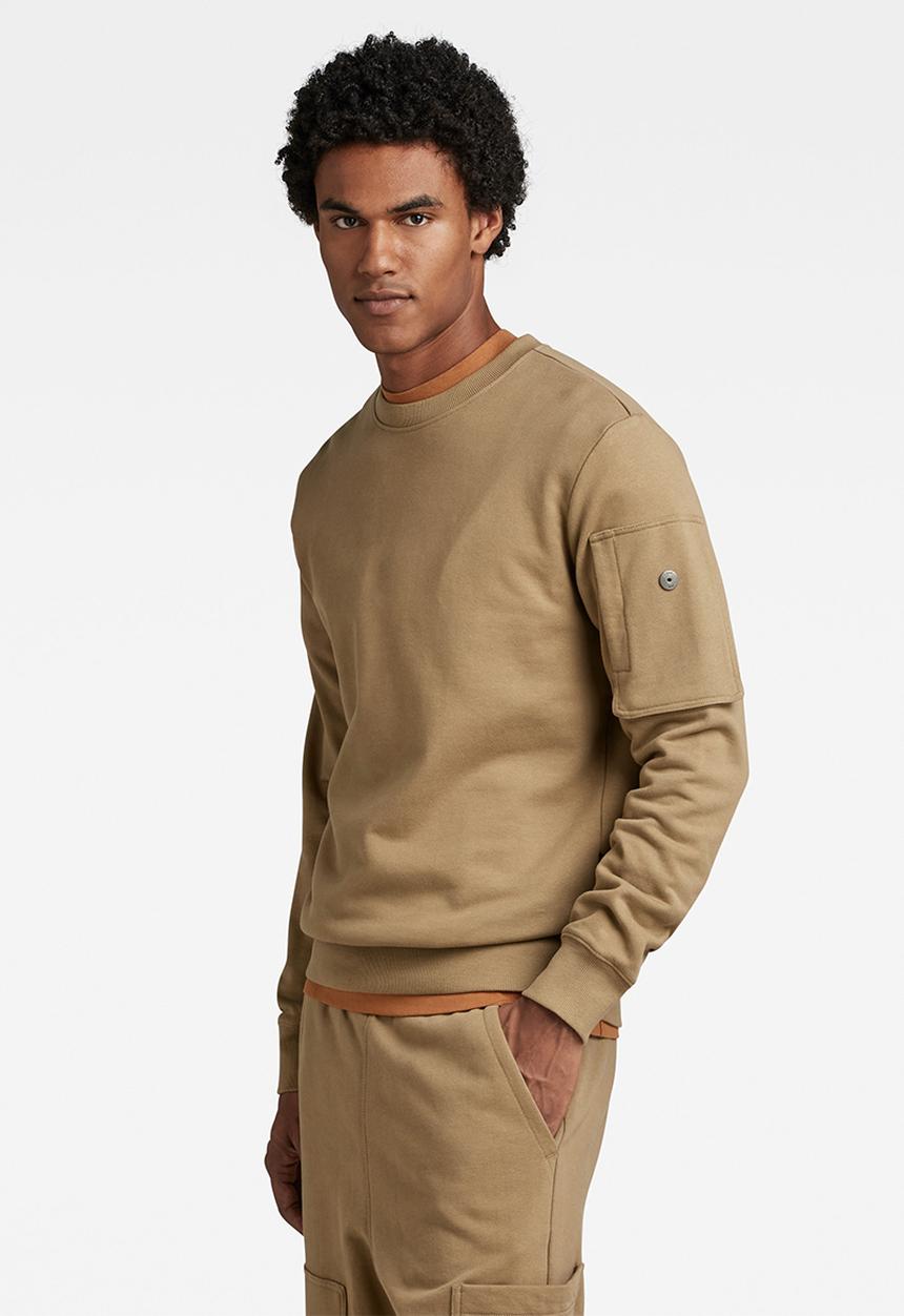 G-STAR - Cargo pocket r sw looper sweat o ub - berge