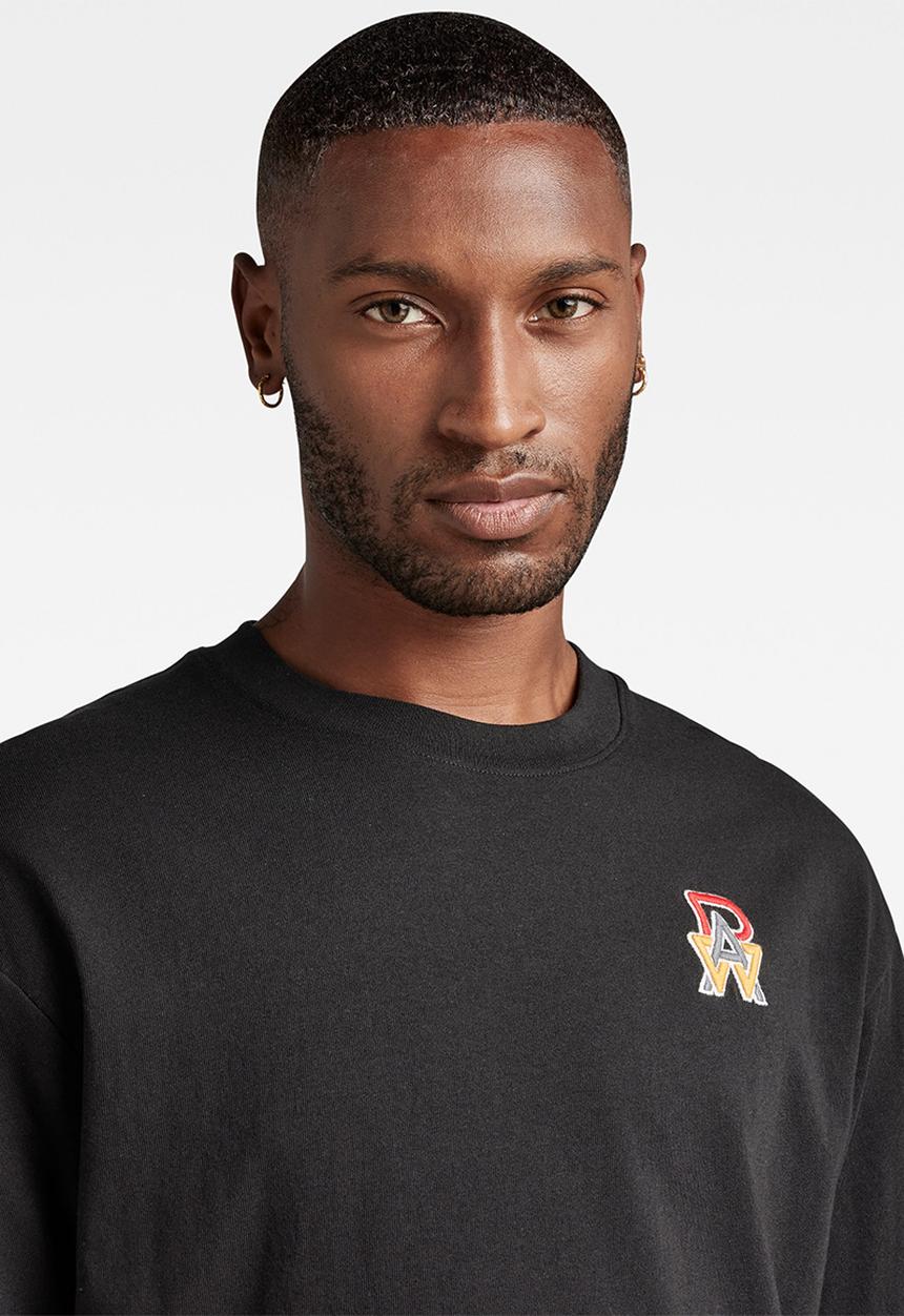 G-STAR - Embro raw boxy r t dry jersey o - dk black