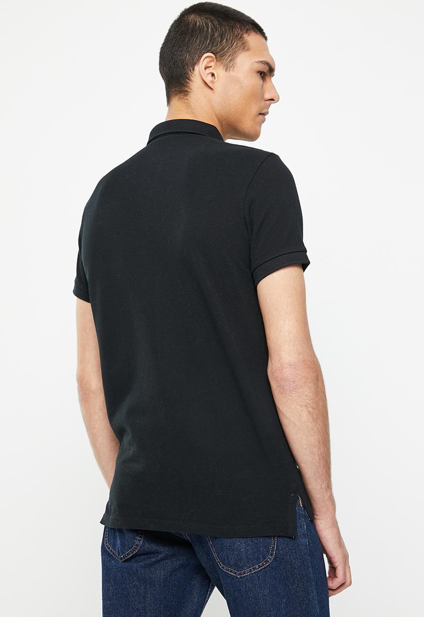 Superdry. - Vintage superstate polo - black