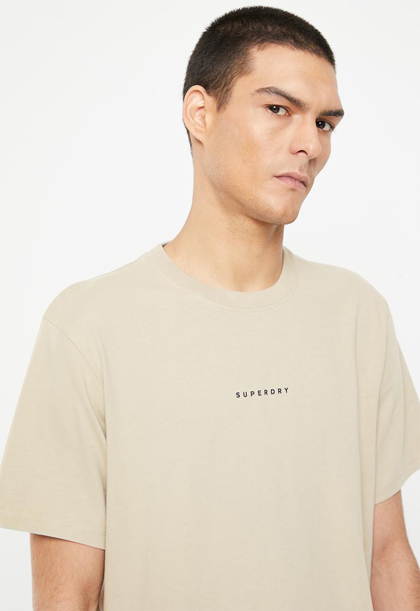 Superdry. - Code surplus logo tee - willow grey