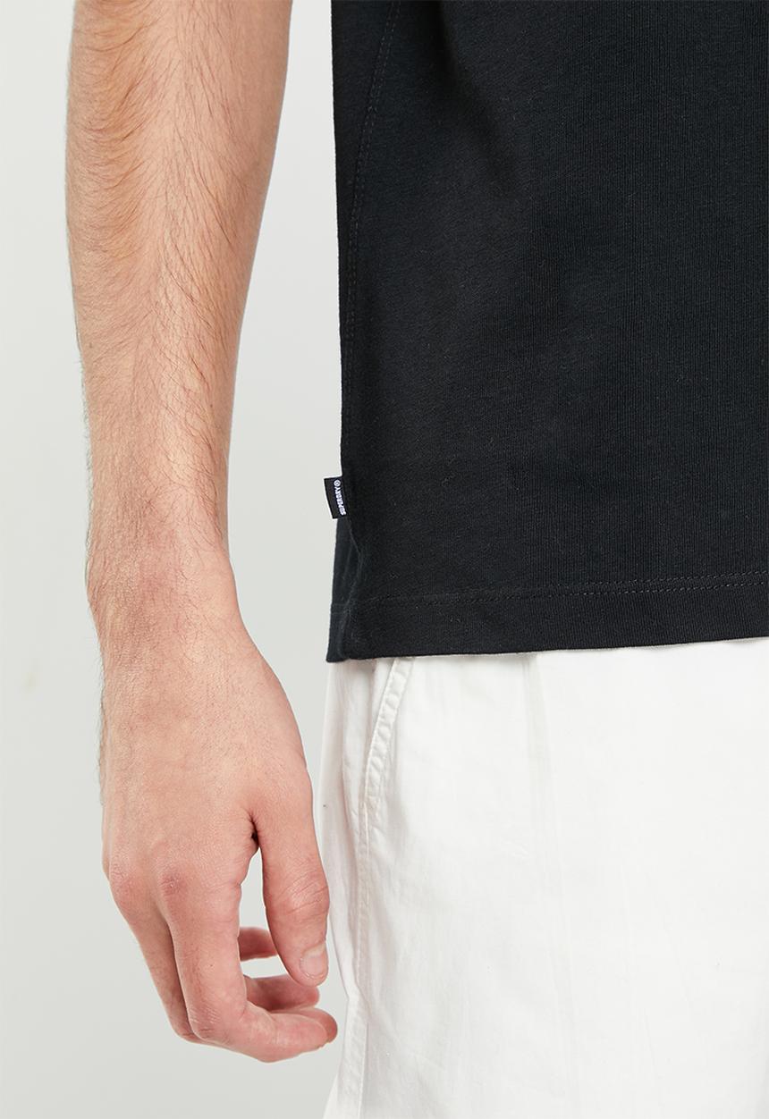 Superdry. - Code surplus logo tee - black