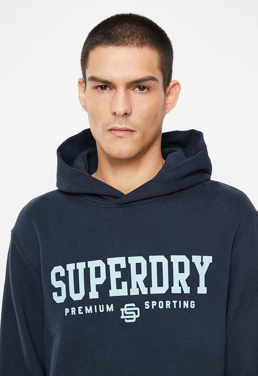 Superdry. - Code core sport hood - eclipse navy