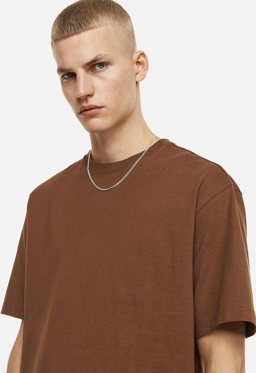 H&M - Relaxed fit T-shirt - brown