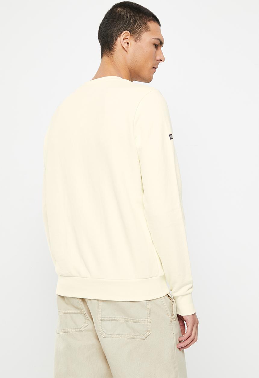 Superdry. - Vintage gym athletic crew - winter cream
