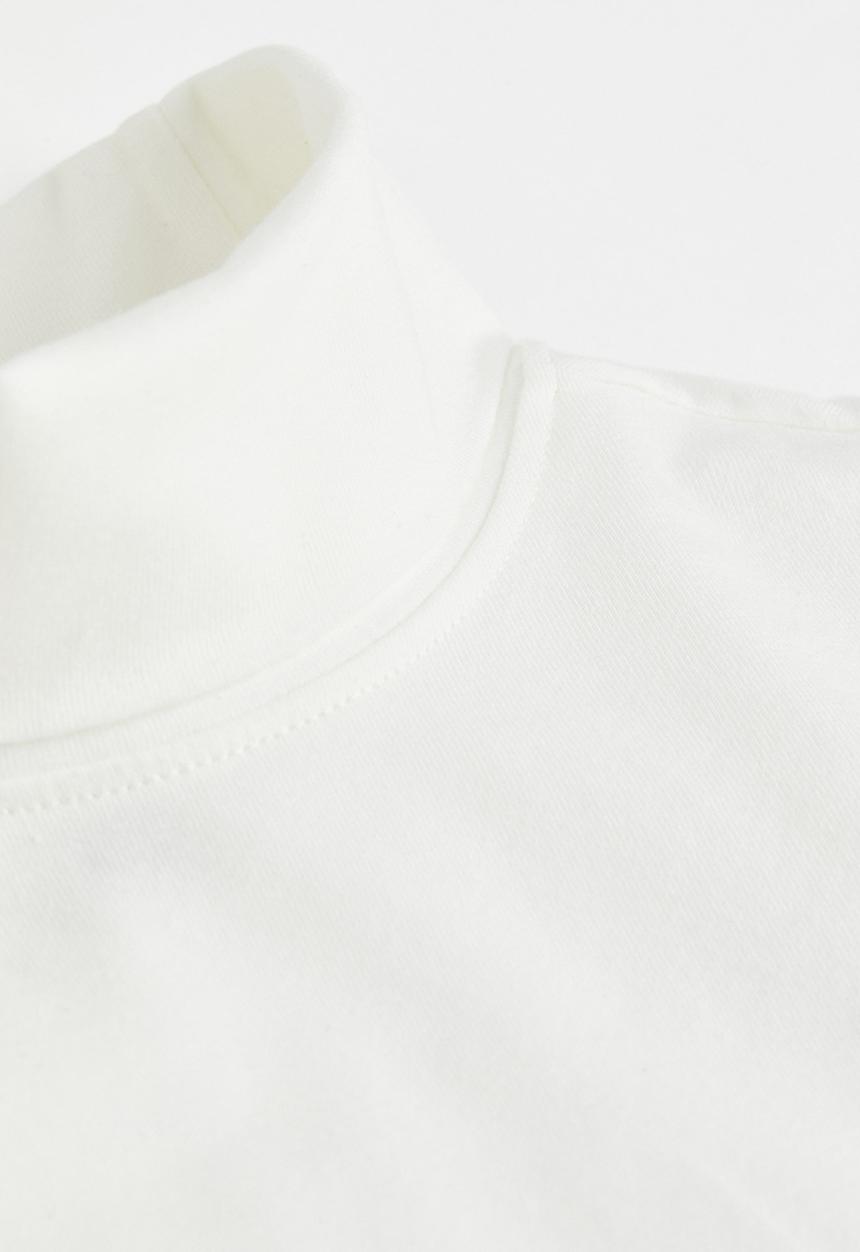H&M - Polo-neck top - white