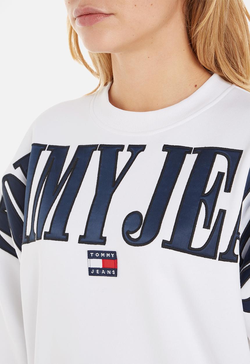 Tommy Hilfiger - TJW relaxed archive crew - white