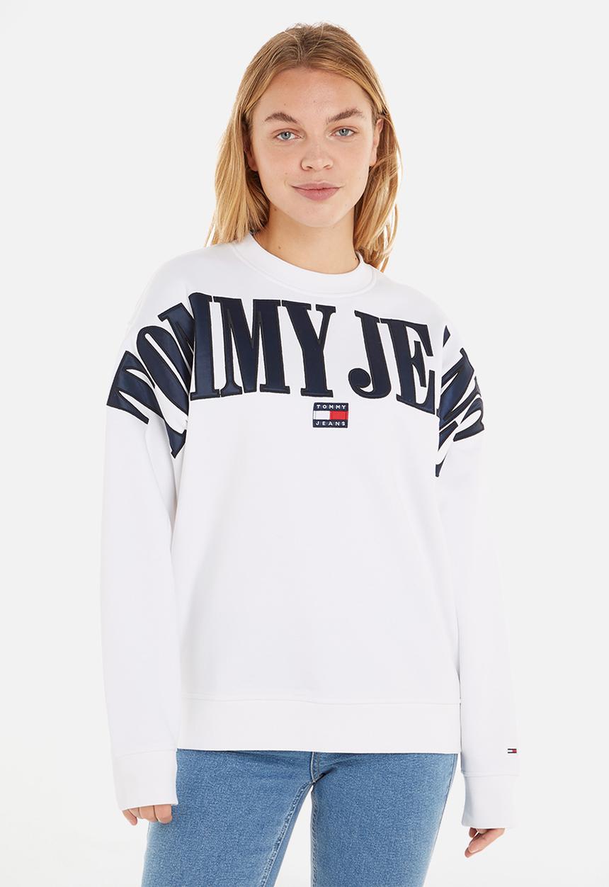 Tommy Hilfiger - TJW relaxed archive crew - white
