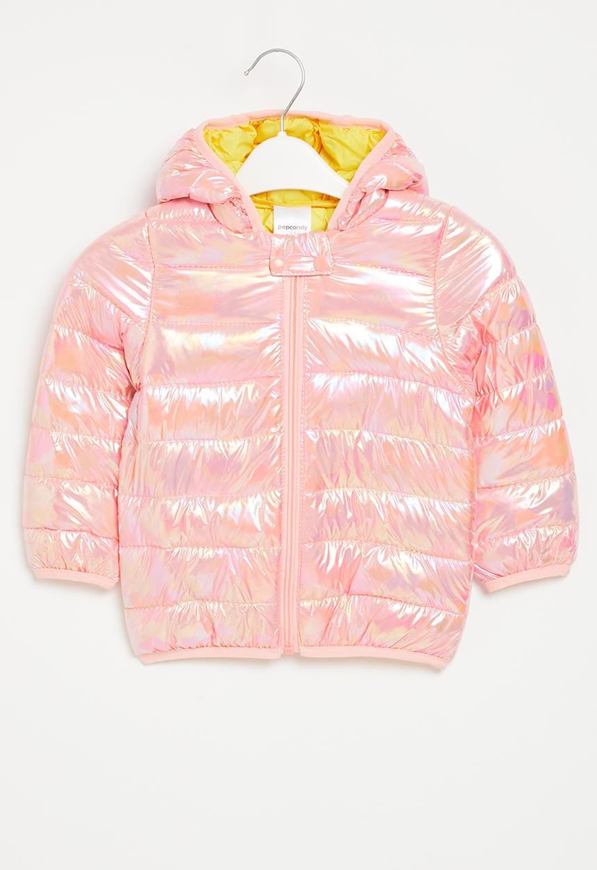 Pop Candy - Kids metallic jacket - pink