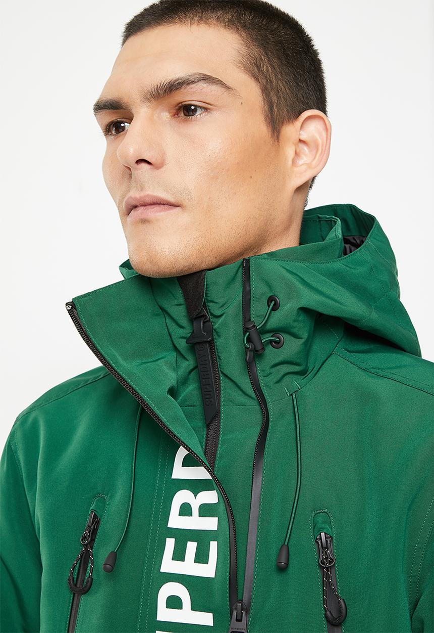 Superdry. - Ultimate windcheater - green & optic