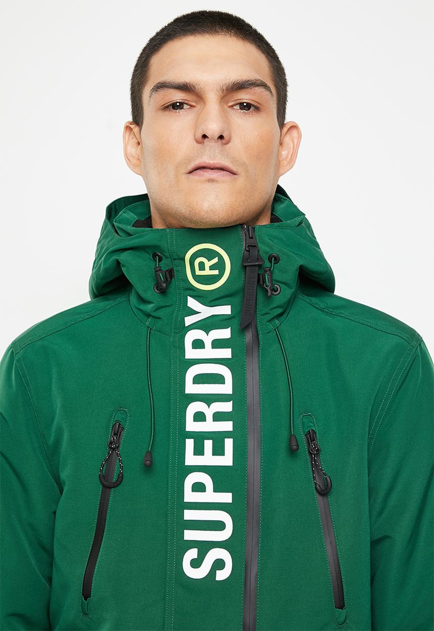 Superdry. - Ultimate windcheater - green & optic