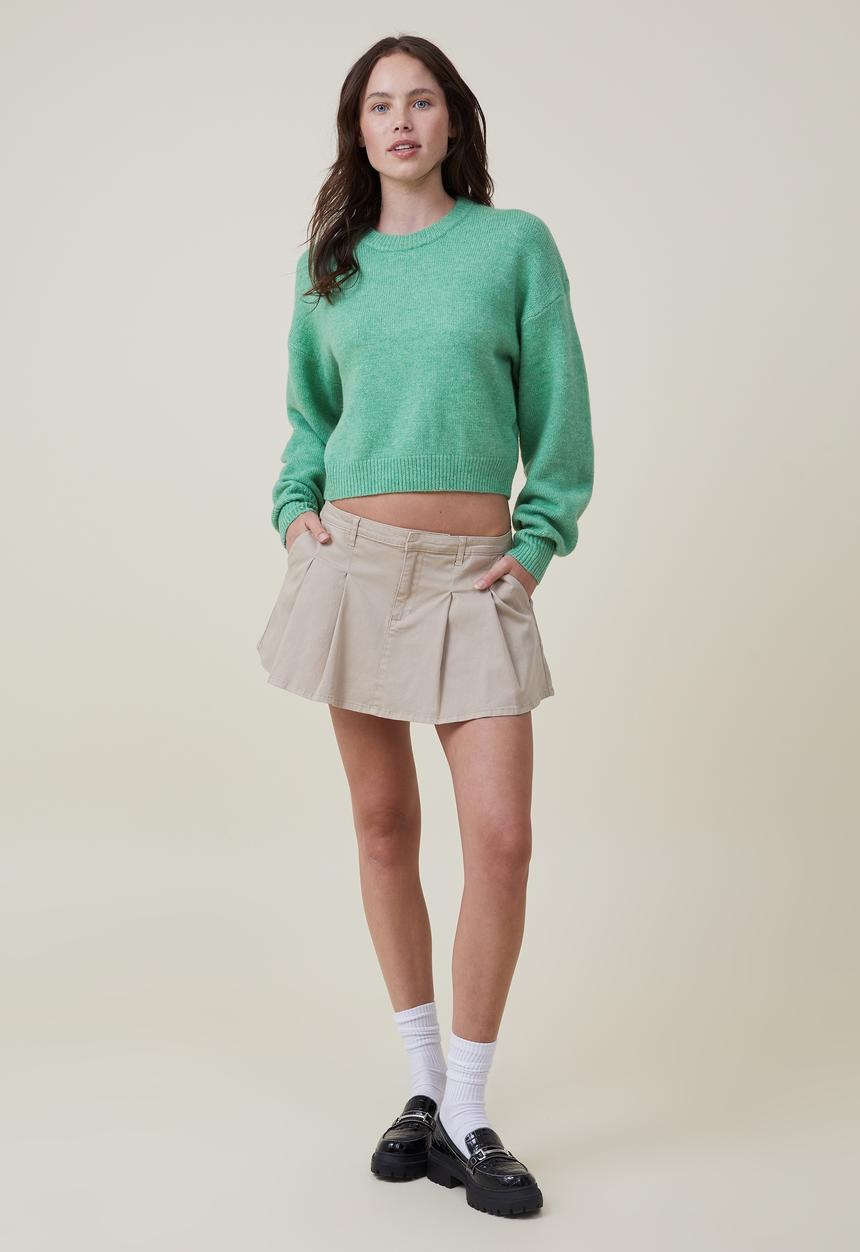Cotton On - Blondie crew pullover - fern green