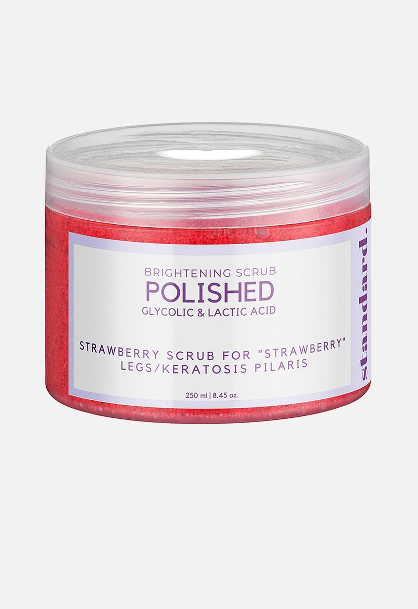 Standard Beauty - 10% AHA Glycolic & Lactic Acid Body Scrub - Polished