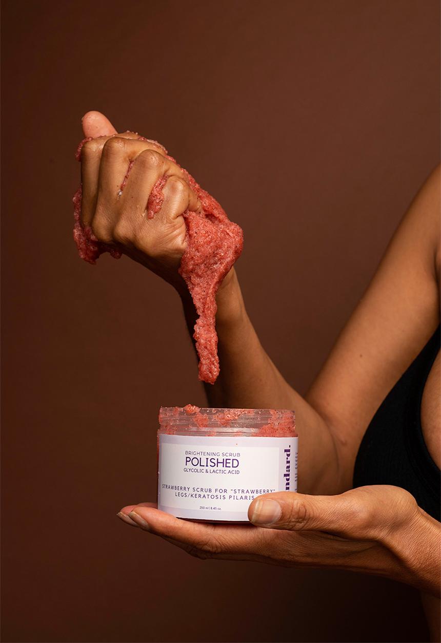 Standard Beauty - 10% AHA Glycolic & Lactic Acid Body Scrub - Polished