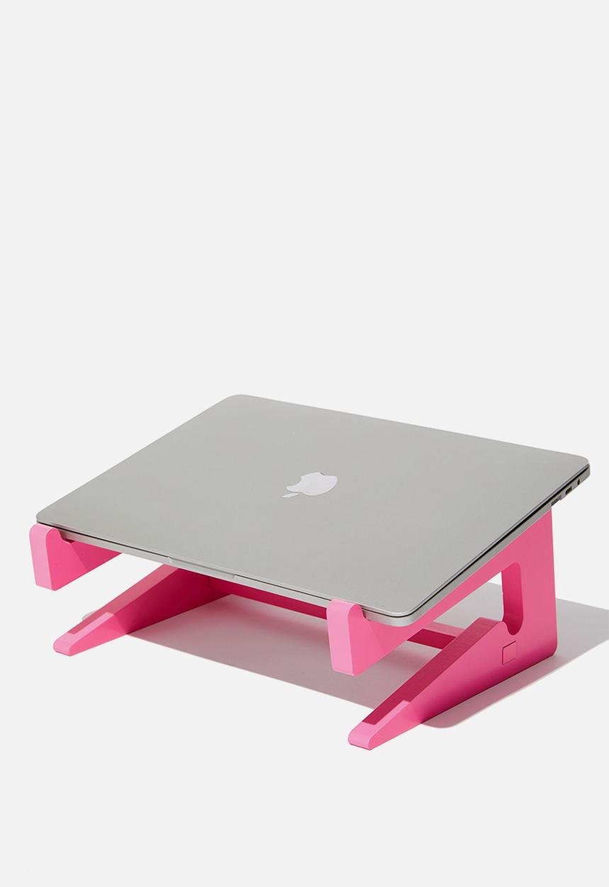 Typo - Collapsible Laptop Stand - Sizzle Pink