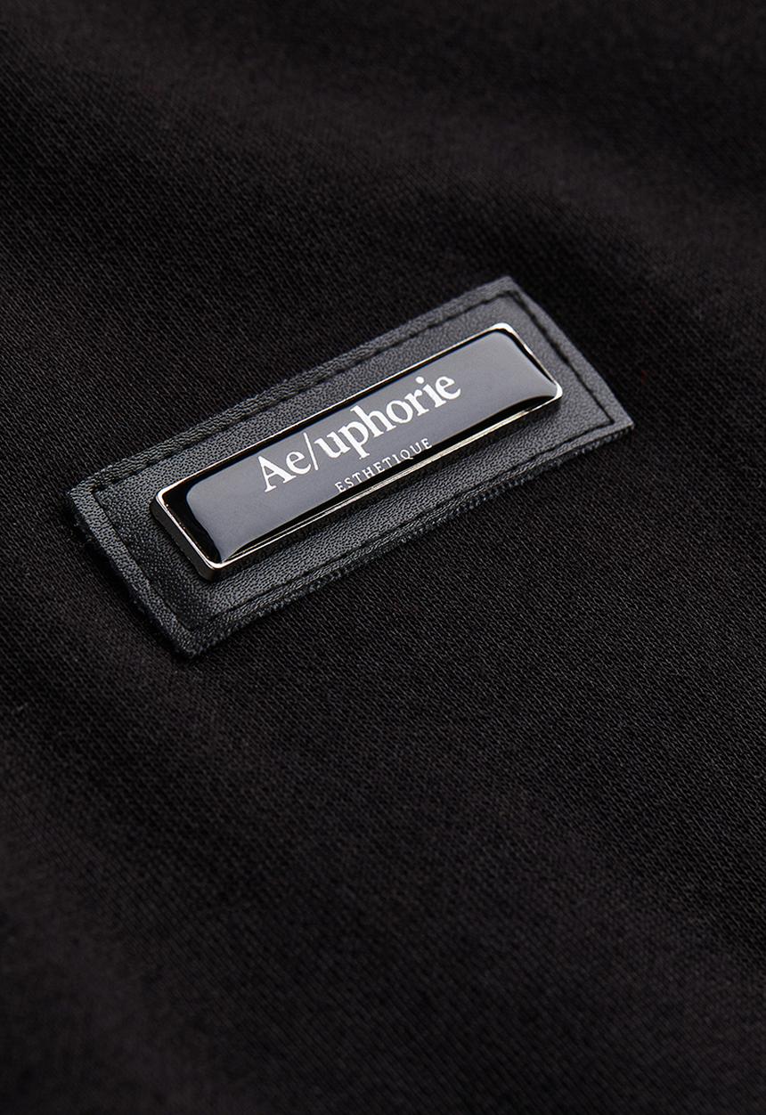 H&M - Relaxed fit appliquéd sweatshirt - black